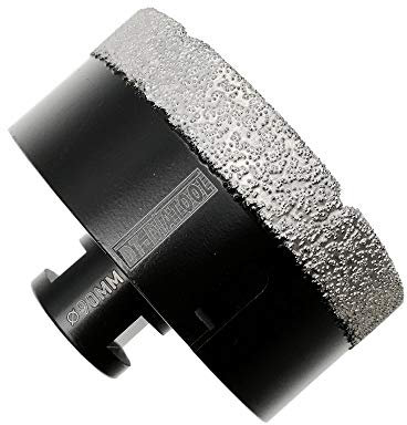 DT-DIATOOL Foret Diamant 90mm Scie Cloche pour Forage à Sec Carrelage Porcelaine Marbre Céramique Granit