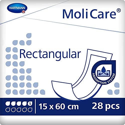 Hartmann Molicare Rectangular Durchziehbar 15 x 60 cm