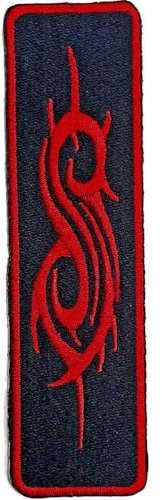 Rock Off officially licensed products Slipknot Rot Tribal Sigil Woven Patch Taglia unica