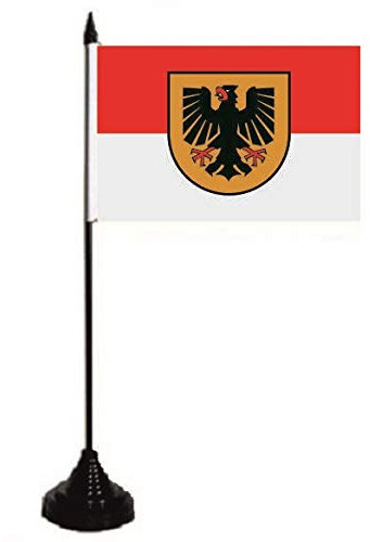 Tischflagge Dortmund Fahne Flagge Tischfahne 10 x 15 cm