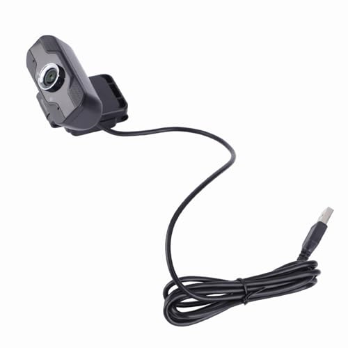 Shipenophy Computerkamera 3D Entrauschen Webcam 1080P Plug & Play Online-Klasse Laufwerksfrei mit Mikrofon