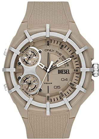 Diesel Orologio Analogueico Quarzo Uomo con Cinturino in Silicone DZ1990
