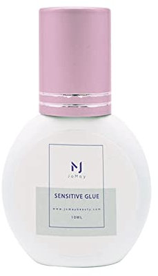 DIY Adhesive Eyelash Extension Sensitive Glue Pfropfwimpern mit offenem Auge, ohne Stimulation, geeignet für den individuellen Betrieb, schwarzer Klebstoff (0,34 fl.oz / 10 ml)