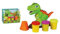 JUGATOYS 8436585223015 Plastilina Con Dinosaurio, 3 botes y moldes 25x19x15cm Nicht anwendbar Ton und Knetmasse, bunt