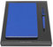 Hugo Boss Schreib-Set Kugelschreiber Gear Matrix Blue und A5 Notizblock Elegance Storyline Blue Plain in der Geschenkbox, HPBN121L