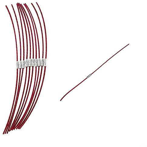 URPIZY Linee per tagliabordi Extra Forte, Filo da Taglio per, per Bosch Art 30, 26 cm, F016800181 (10 Pezzi)