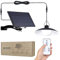 Rosnek 2 Modi Solarlampen für Außen und Innen,Wasserdicht Solar Lampe Innenraum mit Fernbedienung＆Timer,Dimmbar Solarlampe LED Solar Hängelampe für Balkon,Garten,Terrasse,Pavillon