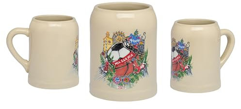 FC Bayern München Bierkrug - Wiesn Krug 2023-0.5 l Tonkrug FCB