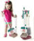 COO11 8pcs Kids Cleaning Set with Dustpan, Broom, Mop, Duster, Brushes and Rag, Pretend Play Cleaning Kit and Toddlers, Role Play Toy for Girls and Boys Age 3+
