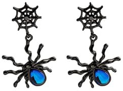 Ohrringe,Gothic Schmuck Geschenke,Vintage Spinnen-Ohrringe-Hypoallergen,Ohrringe Modeschmuck für Frauen und Mädchen,Party-Ohrringe,Ohrringe als Geschenk für Frauen geeignet