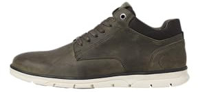 JACK & JONES Jfwglendale Leather Boot, Botines con Cordones Hombre, Noche de Oliva, 44 EU