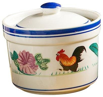 Ciieeo 1 Pc Sopera De De Cerámica Cuencos De Cocina Pequeña Taza Humeante Tazones De Cereales De Cerámica Porción Olla Pequeña Estufa Mini Salsa De Soja Castor
