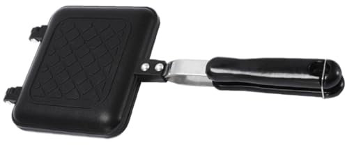 TOPBATHY Sandwich-toast-waffeleisen Antihaft-waffeleisen Maschine Praktischer Frühstückstoaster für Die Küche