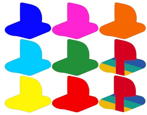 9er Set Logo Aufkleber Sticker für PlayStation PS5 Konsole, Individuelle Vinyl Decal Skins Zubehör für PS5 Disk/Digital