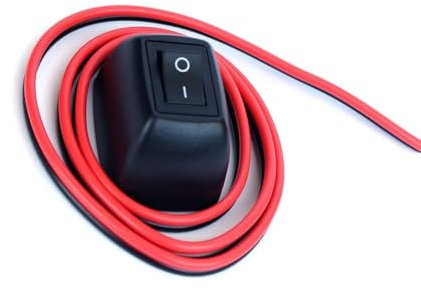 Switian Auto DIY Schalter Paste Typ Knopf Schalter OFF/ON DC 12V/24V Für Nebelscheinwerfer, DRL, LED Lichtleiste, etc.