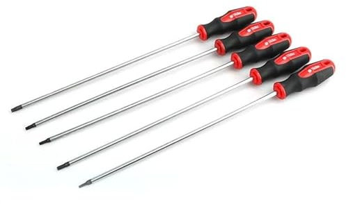 1 tournevis Torx extra long de 400 mm avec trou S/2 en acier T15 T20 T25 T27 T30 Outil à main de réparation domestique