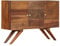 Willood Sideboard Recyceltes Massivholz Beistellschrank Flur Kommode Anrichte Braun 110 x 30 x 75 cm