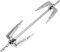 Forchetta in Acciaio Inox Per Barbecue Forchetta Per Friggitrice Ad Aria E Pollo Arrosto