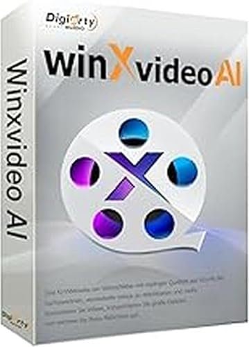 Digiarty WinXvideo AI lebenslange Familien 5 PC Lizenz (Product Key Zertifikat per Mail + Post)