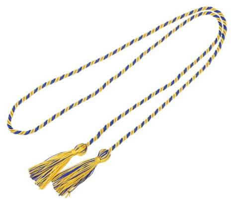 DIYEAH Bachelor-abschlussseil Ehrenkordel Quasten Für Zeremonie Foto Polyestergarn