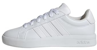 adidas Unisex Kids Grand Court 3.0 Junior Shoes, FTWR White/FTWR White/FTWR White, 3 UK