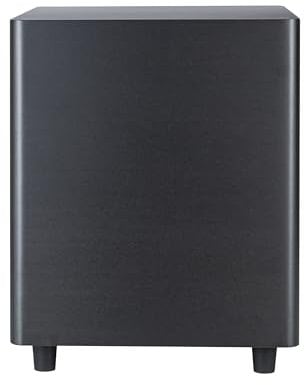 Fame Aktiver 200W Subwoofer, 10 Tieftöner, Heimstudio, Mixing, DJ-Setup, Frequenzbereich 30-200Hz, Flexible Trennfrequenz, XLR//TRS Eingänge, downfired, magnetisch geschirmt