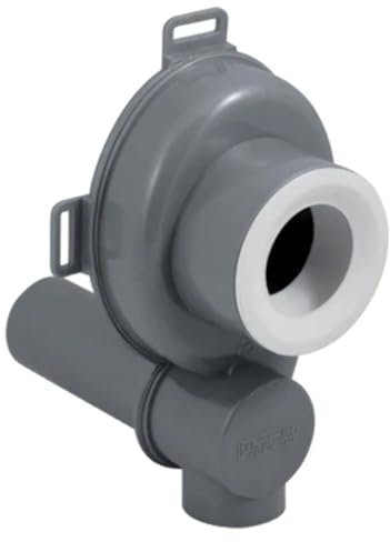 Bonomi Sifón para urinario Empotrado desagüe Horizontal 50 mm, Multicolor, Estándar