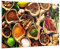 Bilder auf Glas 100x70cm Glasbild Küche Essen Kräuter Gewürze Groß Wanddeko Bild im Glas Schlafzimmer Küche Deko Wandbilder Dekoration Wohnzimmer Modern Wall Decor Wand Kunstdruck Art GAA100x70-2844