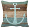 Violetpos Kissenhülle Deko Nautischer Anker verwittertes Holz Sofa Zierkissenbezug Auto Zierkissenbezüge Kissenbezüge Bettwaren & Bettwäsche Kopfkissen Kissen 50 x 50 cm