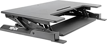 Tripp Lite WorkWise Height-Adjustable Sit-Stand Desktop Workstation, 36 x 22 in. Monitor Platform (WWSSD3622)