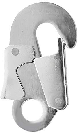 Inzopo Heavy Duty Safety Rope Snap Hook Scaffolder Auto Lock Carabiner Climbing Rappelling Equip