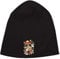 Cartoon Style Pop Corn Machine and Cola Drink Jersey Beanie Hut Dünne Slouch Cap Unisex One Size