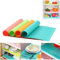 HOMGEN Fridge Liners Mrs Hinch Washable 8Pack Refrigerator Mats Fridge Pad Fridge Shelf Liner Mats Waterproof Kitchen Cupboard Liner for Fridge, Cabniet, Drawer, Book Shelves ect (4 Colours,45x29cm)