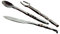 Supreme Products Handgeschmiedetes mittelalterliches Essbesteck bestehend aus Messer, Gabel und Löffel