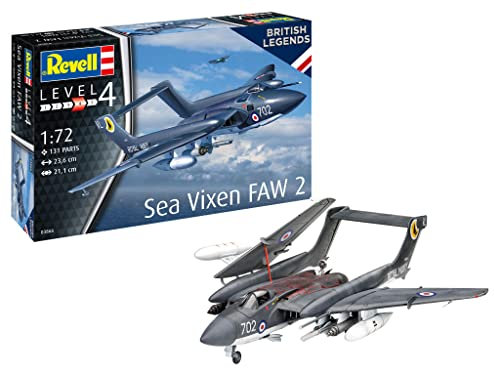 Revell Kit Modelo 03866 Sea Vixen FAW 2 70th Anniversary Escala 1:72
