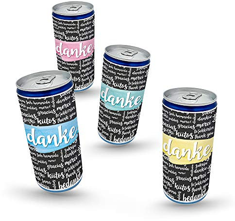 12 x City Secco 10% Vol. DANKE Aquarell Mix EINWEGPFAND