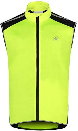CGLRybO Great Reflective Vest for Running, Cycling, Biking, Walking, Best Safety Gear for Men & Women Outdoor Activities(Green,3XL)