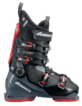 NORDICA Herren Skischuhe 050T1400 7T1 Sportmachine 3 90 Schwarz/Anthrazit/Rot (44 1/2-28.5), Schwarz Anthrazit Rot, 44 EU