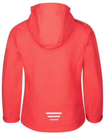 Trollkids Girls Trollfjord Jacket 104, Sweet Cherry/red