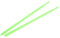2PCS Nylon Drumsticks Übung Drum Stick Ersatz Trommel Mallet Trommel Stangen Percussion Zubehör (Gras-Grün)