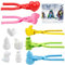 Schneeballzange, 5 Stück Schneeball Former, Winter Schneeball Form Spielzeug, Sandball Schneeball Snowball Clip, Schneeball-Maker-Werkzeug mit Griff, Schneeball Clip für Kinder im Freien Spielen