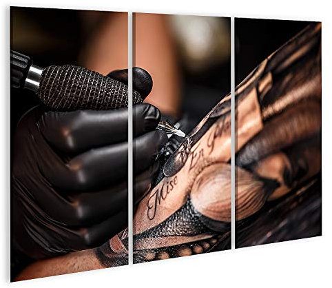 islandburner Prime Bild auf Leinwand Professioneller Tattoo Künstler Bilder Wandbilder Poster