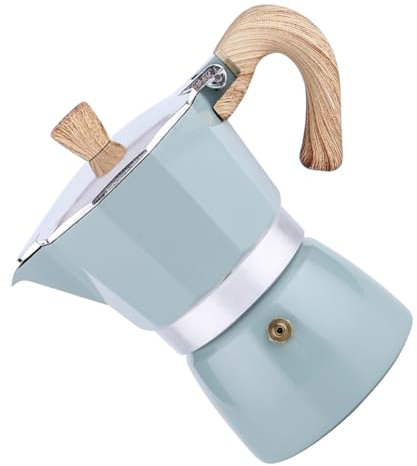 LIFKOME Caffettiera Ottagonale Caffettiera Europea Spessa Realizzata in Materiale Resistente