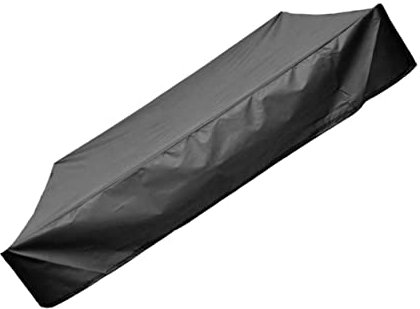 Gartensandkastenabdeckung für Kleine Badewannen, Oxford Stoff Schwarz