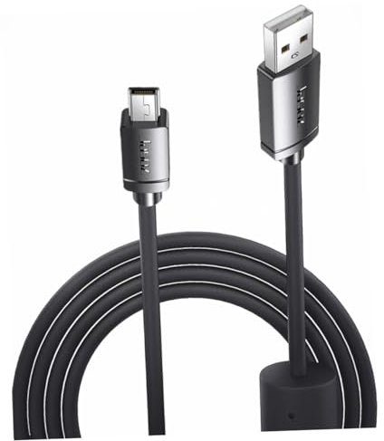 Uonlytech Cavo Adattatore Usb Mini Usb Per Cavo Di Ricarica Mini Usb Nero Da 1 5 M