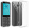 SDTEK Custodia per Nokia 235 4G 2024 Cover Case Bumper Caso Trasparente Crystal Clear Silicone Gel