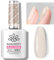 BORN PRETTY 15ML Colle à Faux Ongles 8 EN 1, Gummy Base Gel Pose Américaine, Versatile Nude Nail Glue pour Extension d'ongles et Apex Builder, Colle Ongle Capsule UV/LED pour Nail Shaper Renforçateur