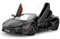 imtfzct Lamborghini Reventon Spielzeugauto, 1/24 Gussmodellauto mit Sound, Licht und Pullback, Sammlermodellauto, Geschenk für Kinder (schwarz)