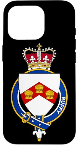 Hülle für iPhone 16 Pro Ruffy Wappen - Familienwappen