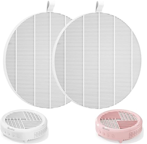 MelodySusie 2 Stück Nagelstaubabsauger Filter Nur für Hpro und SproR | 3800RPM, 3 Saugmodi, Wiederverwendbarer Filter, Kompaktes, Erfasst feinen Gelstaub für Salon, Nagelschule und Heimgebrauch